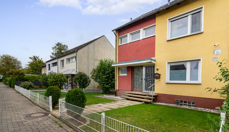 Einladendes Reihenendhauses in ruhiger Stichstraße.