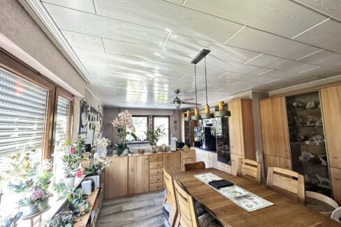 Blick zum Wohnbereich