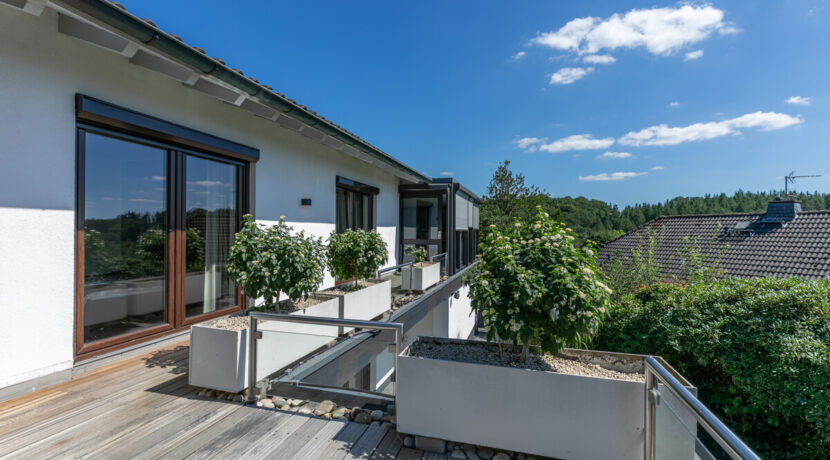 Herrliche Terrasse
