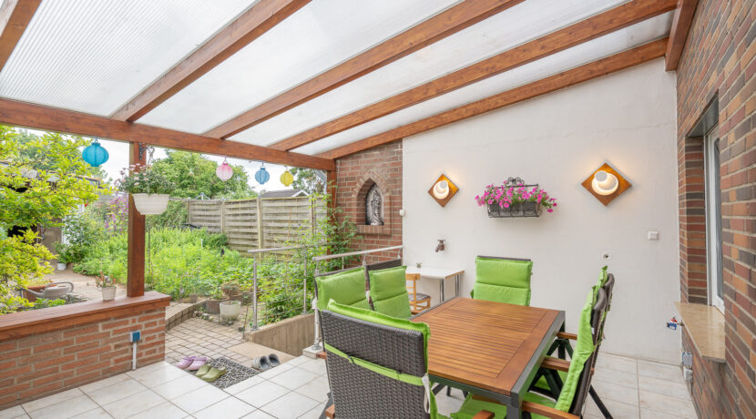 Überdachte Terrasse