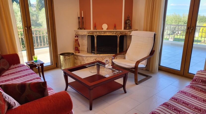 Wohnbereich I mit Kamin