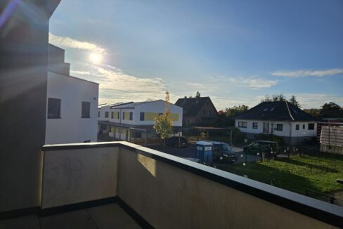 Ausblick Balkon