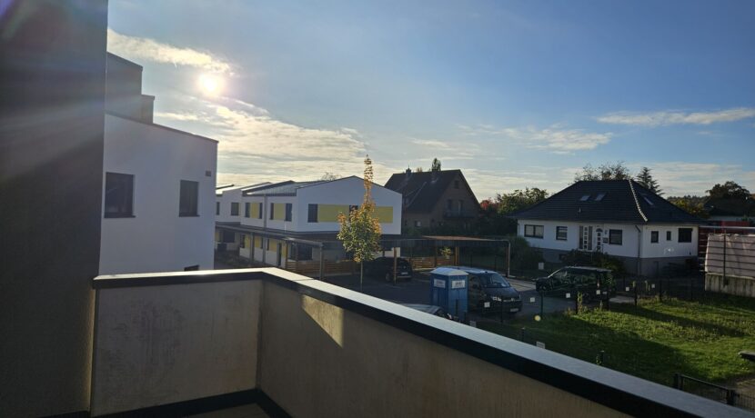 Ausblick Balkon