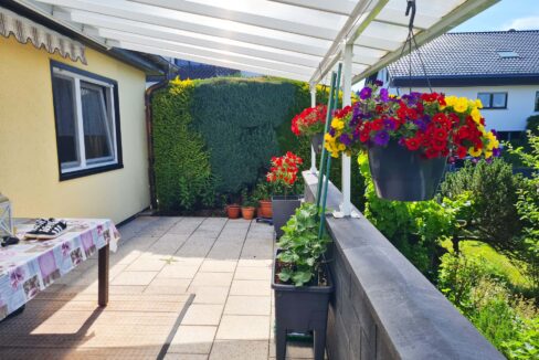 überdachte Terrasse