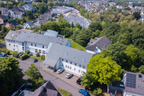 Luftaufnahme Straßenseite