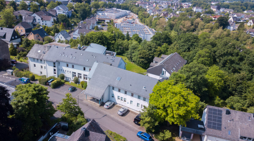 Luftaufnahme Straßenseite