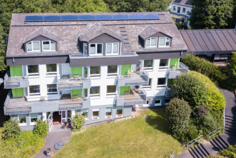 Luftaufnahme - rechter Gebäudeflügel