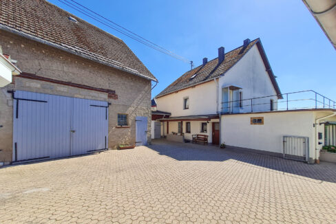 Blick in den Innenhof