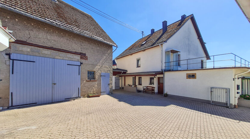 Blick in den Innenhof
