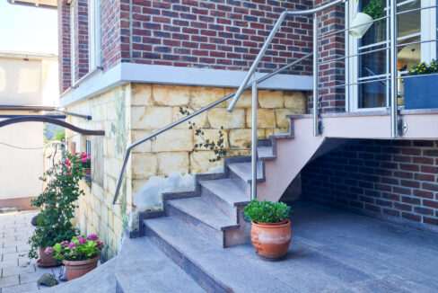 Treppe in den Garten