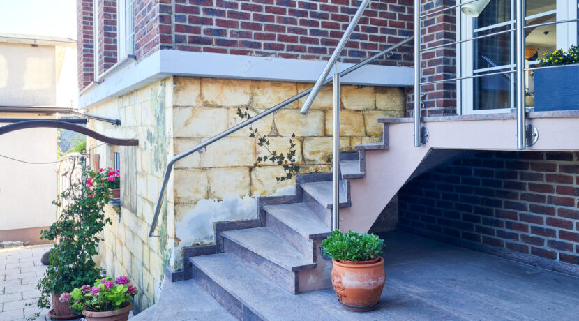 Treppe in den Garten