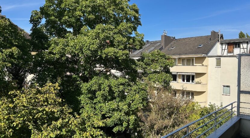 Aussicht Balkon Rückseite