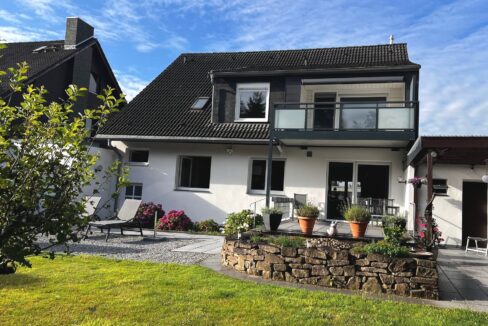 Gartenansicht / Balkon