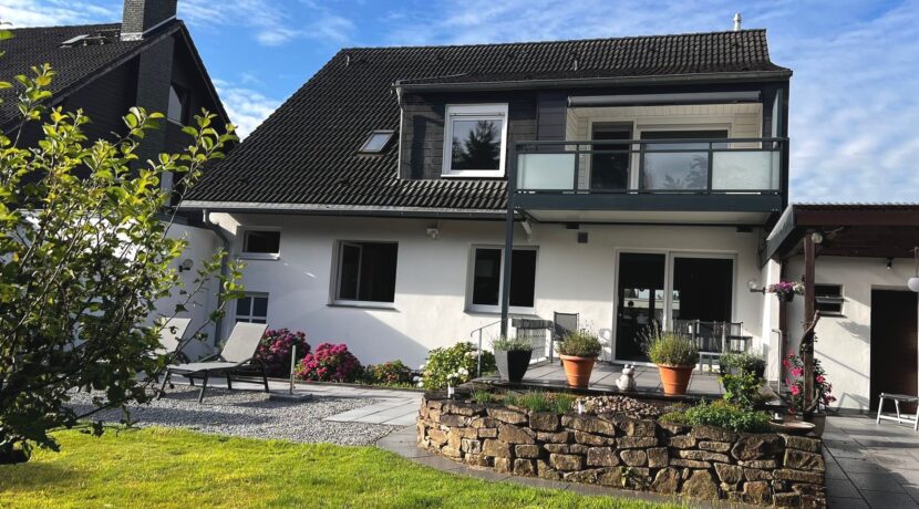 Gartenansicht / Balkon