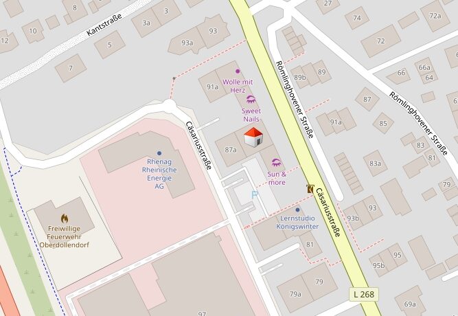 Lageplan mikro