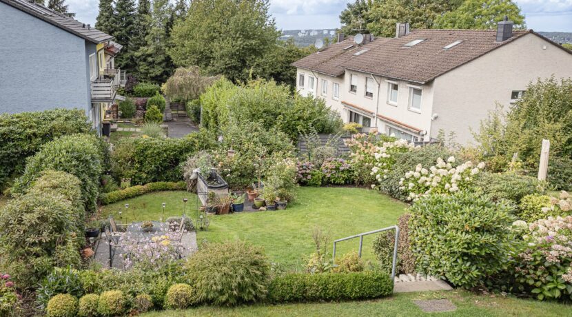 Einblick in den schönen Gemeinschaftsgarten
