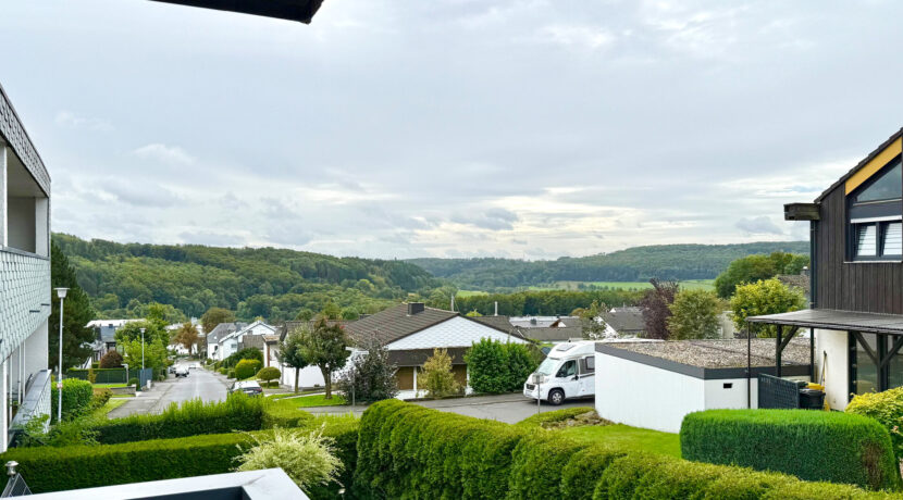 Toller Fernblick vom Balkon