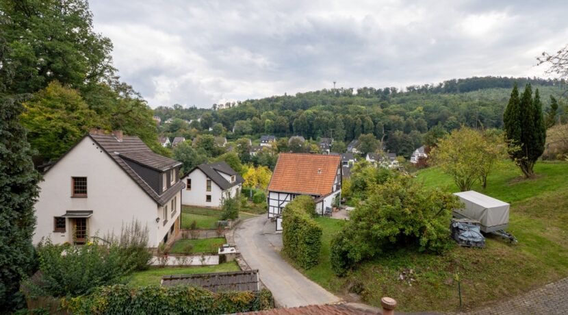 Ausblick aus dem Dachgeschoss