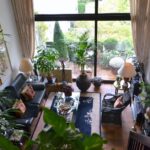 Blick von der Galerie zum Wohnraum