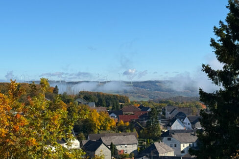 Fernblick vom Balkon