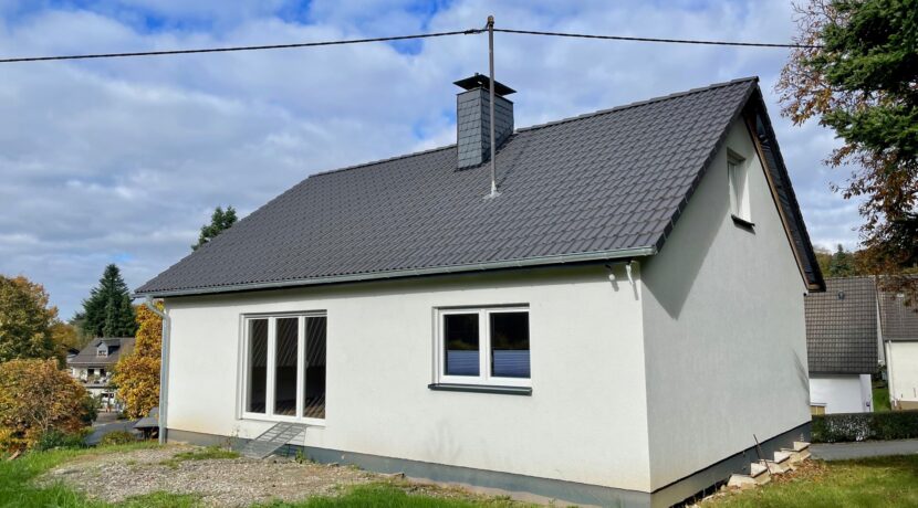 Garten hinter dem Haus