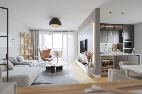 Wohnzimmer 2. Blick