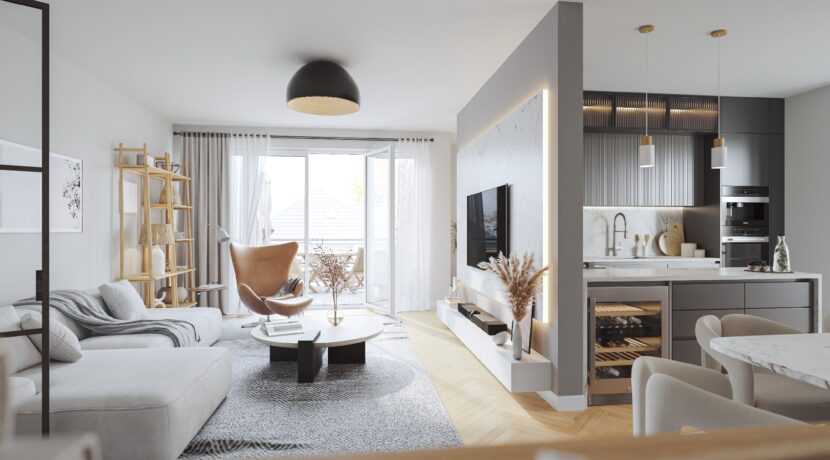 Wohnzimmer 2. Blick