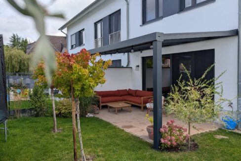 Terrasse und Gartenbereich