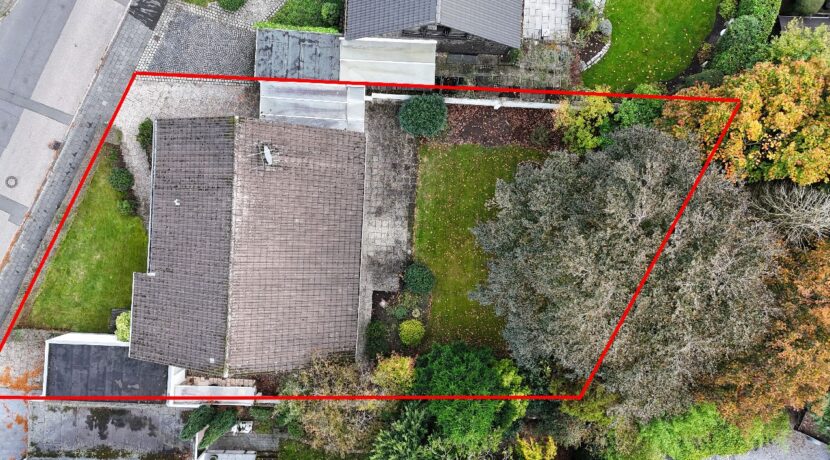 über 700m² Grundstück