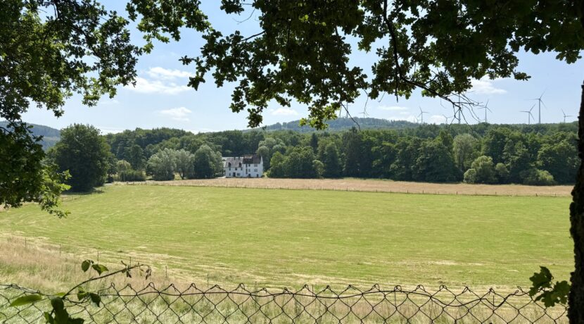 Fernblick vom Grundstück