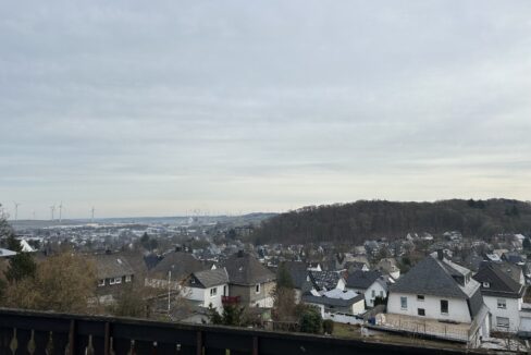 Blick vom Balkon über Brilon