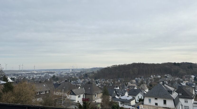 Blick vom Balkon über Brilon