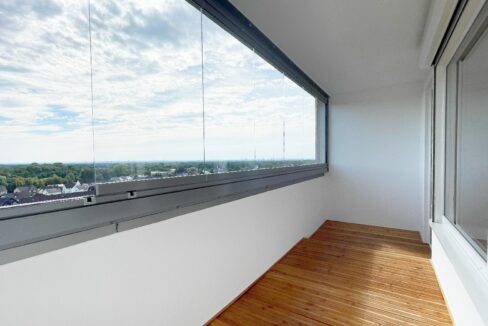 windgeschützte Süd-Loggia