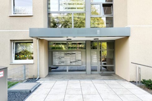 erneuerter Eingangsbereich