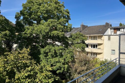 Aussicht Balkon Rückseite