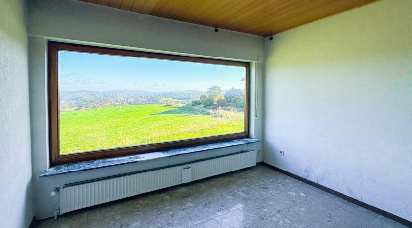 Blick aus dem Wohnzimmer