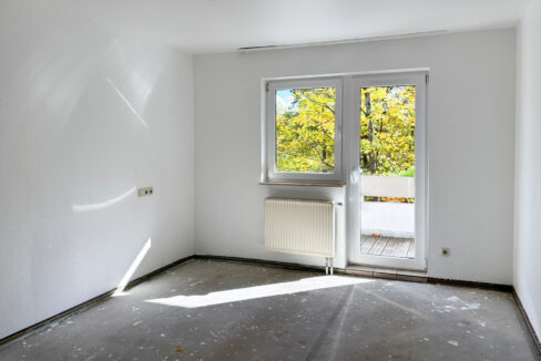 Schlafzimmer mit Balkon