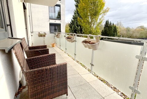 2.Balkon mit Morgensonne