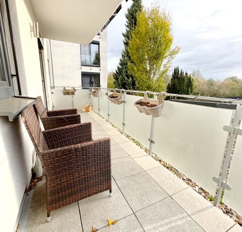 2.Balkon mit Morgensonne