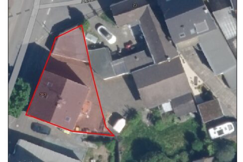 Grundstücksgrenze eingezeichnet 2