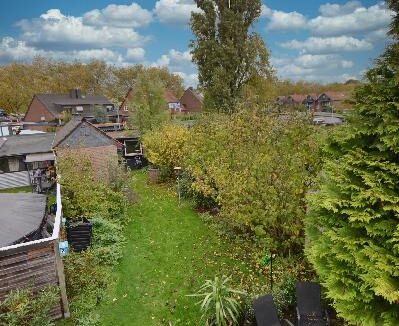 Aussicht von Dachterrasse