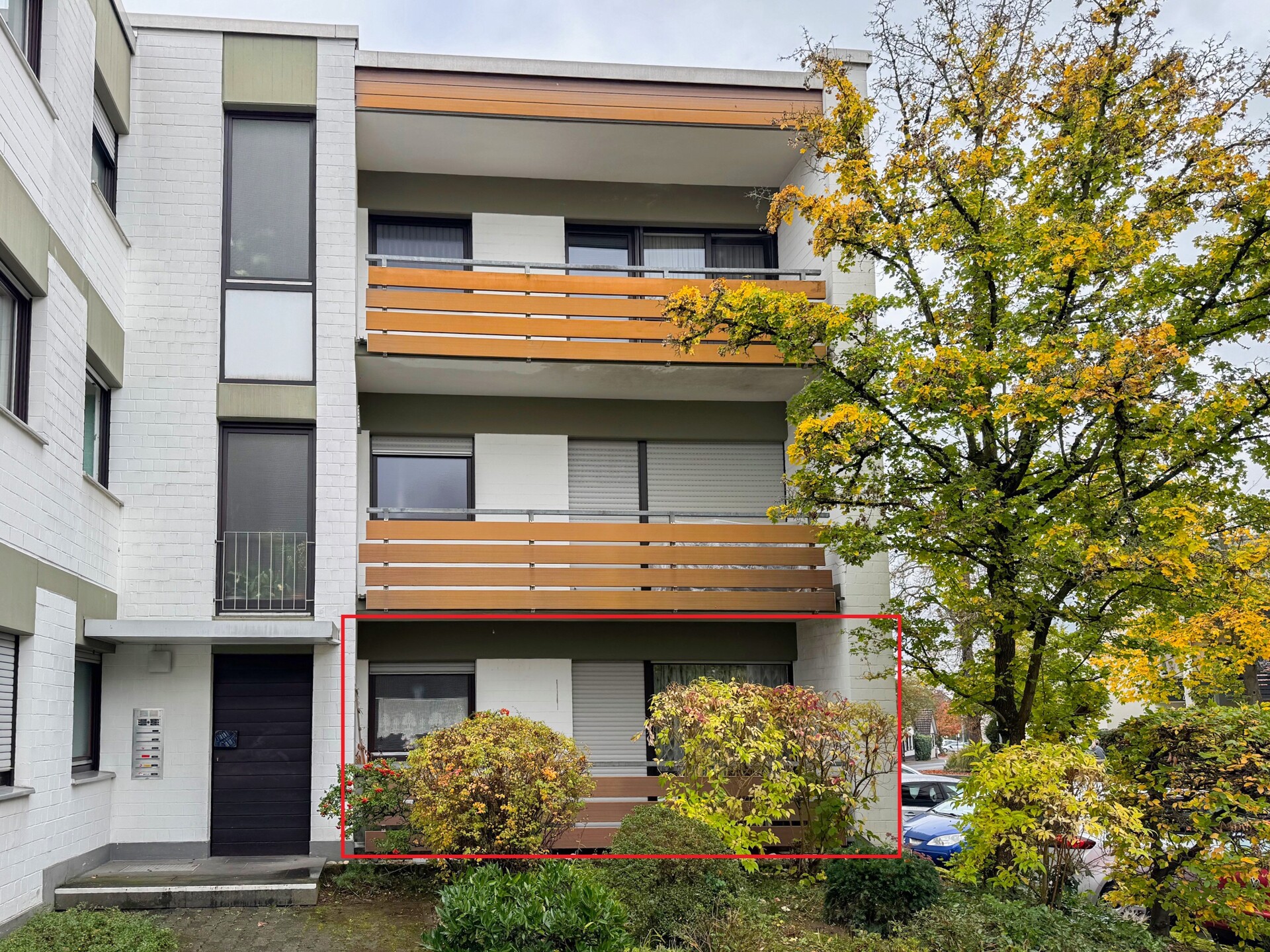 Gemütliche Eigentumswohnung im Erdgeschoss mit Balkon + Terrasse in guter Wohnlage von Bad Honnef!