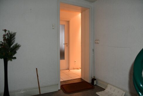 Eingang im 2. Obergeschoss