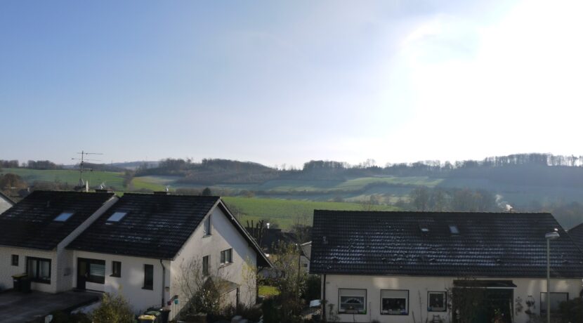 Blick vom Balkon