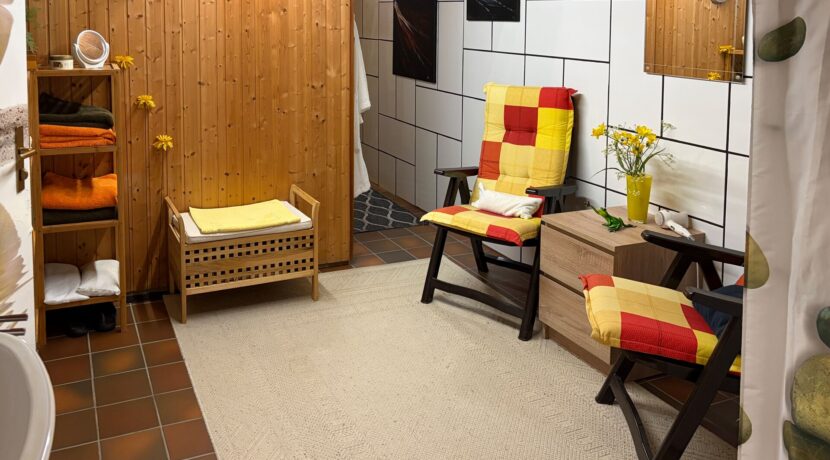 Bad mit Sauna UG
