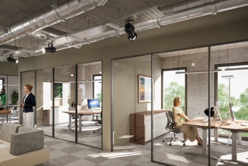 Büro Visualisierung