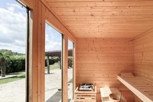 Sauna mit Vorraum
