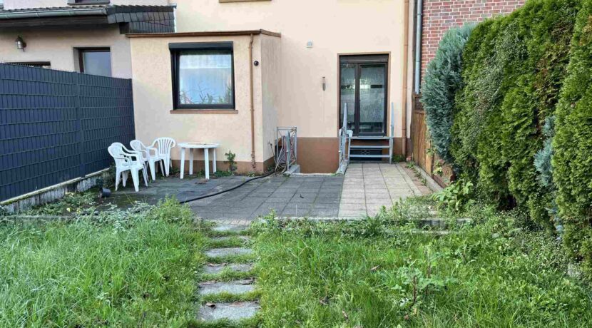 Blick auf die Terrasse