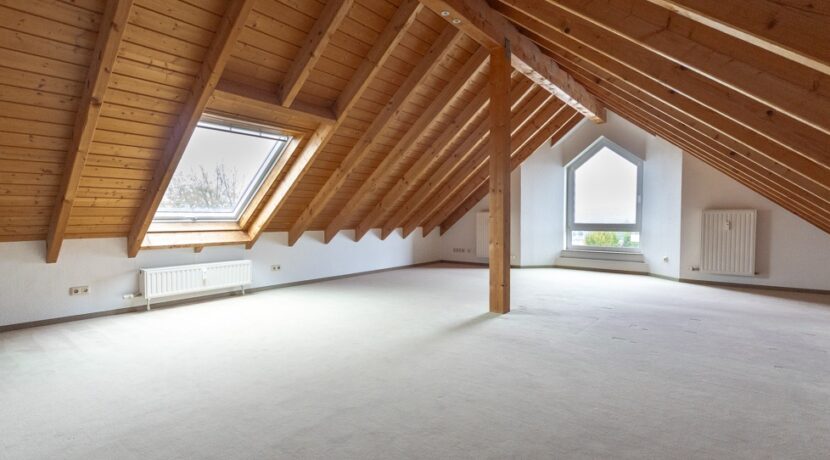 Spitzboden individuell nutzbar