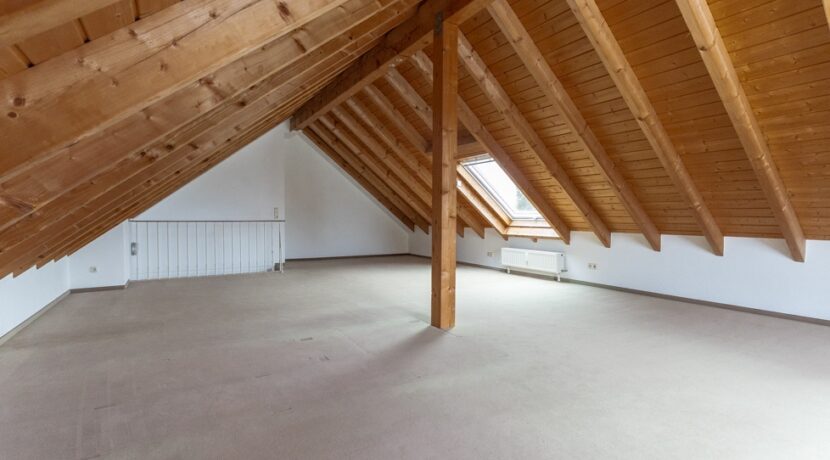 Spitzboden individuell nutzbar